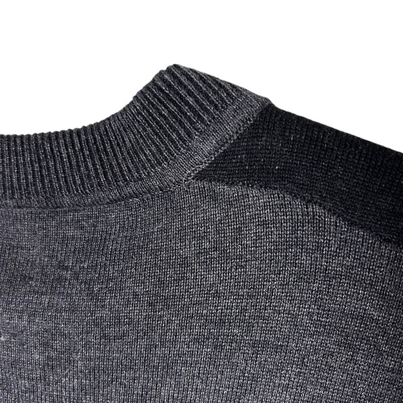 RW & CO Sweater ,men XL ,silk ,cotton …blend ,trim ,Vneck, multimedia ,office - Picture 4 of 10